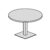Round Shape Table (2 and 4 Persons)