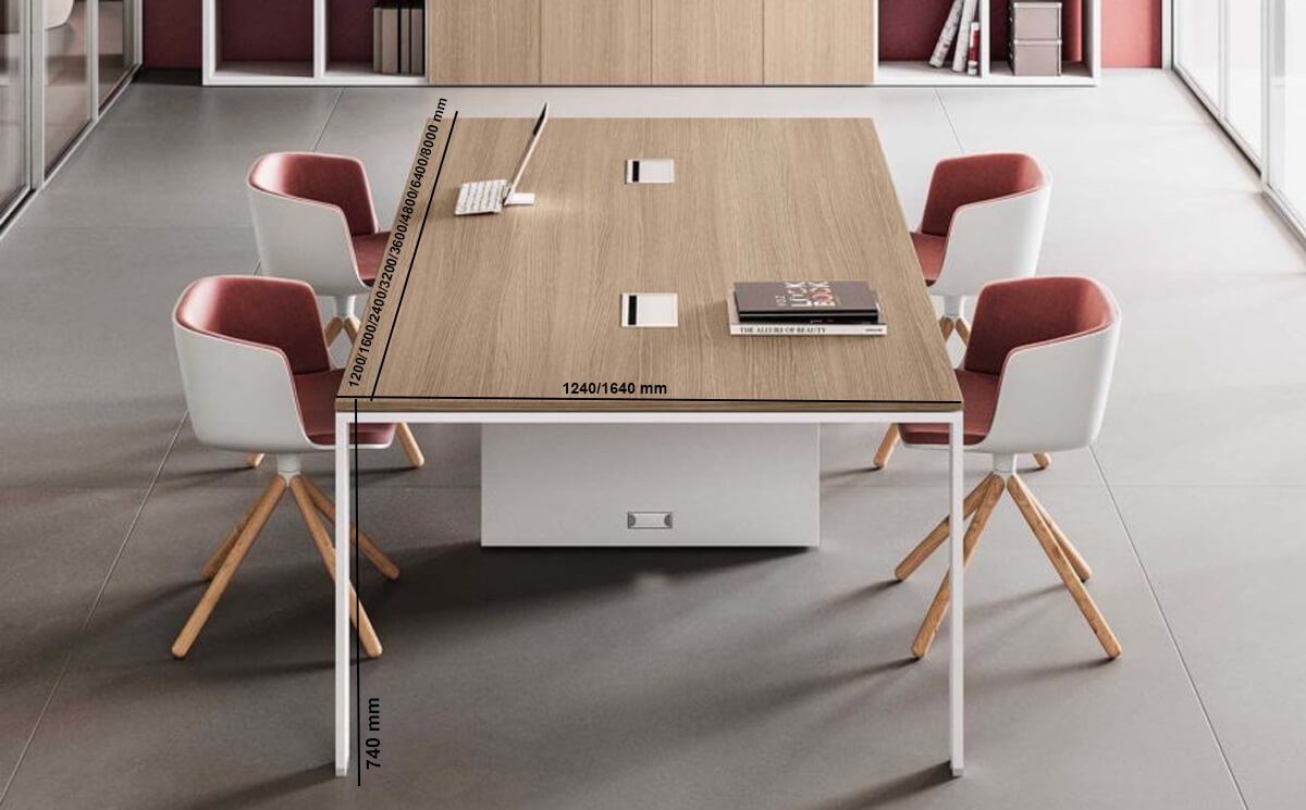 Avery – U Leg Meeting Table