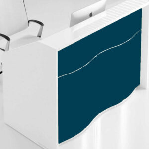 Leyla 1 – Compact Wave Reception Desk Main