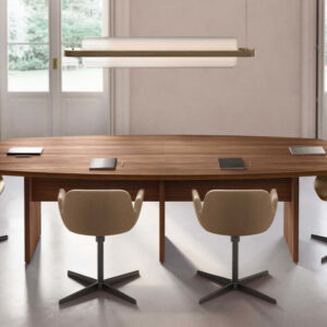 Piccadilly – Slab Leg Boardroom Table Desk