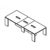Medium Rectangular Shape Table (10 Persons)