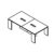 Small Rectangular Shape Table (8 Persons)