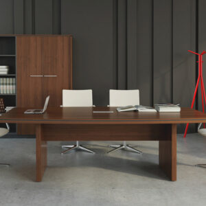 Chalk – Barrel Shaped Boardroom Table