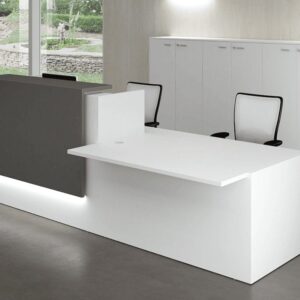 Nero 1 – Reception Desk with Left-Hand DDA Approved Wheelchair Access