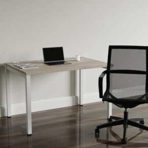 Isla – Black Mesh Executive Chair With Fixed Arms 1