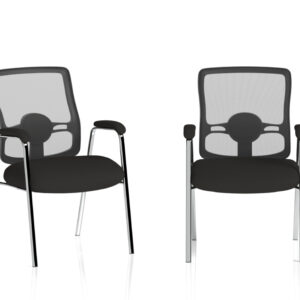 Oregon 1 – Straight Chrome Leg Visitor Chair With Mesh Back 04