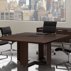 Arche Meeting Tables In American Walnut Mainimg