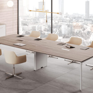 Bramante Large Straight Meeting Table Mainimg