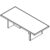 Small Rectangular Table (8 Persons & Laminate Top)