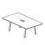 Small Rectangular Shape Table (6,8 and 10 Persons)