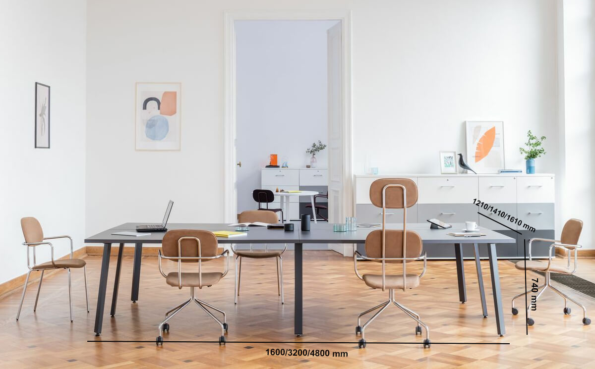 Mocko 1 – Workstation For 2, 4 And 6 Persons Size Img