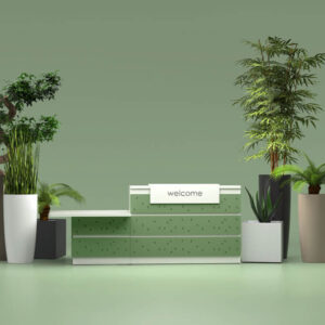 Byanca 1 Reception Desk With Dda Approved Wheelchair Access Unit 4