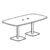 Small Barrel Shape Table (6 Persons)