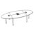 Medium Elliptic Shape Table with Optional One-Way Top Access (10 Persons)