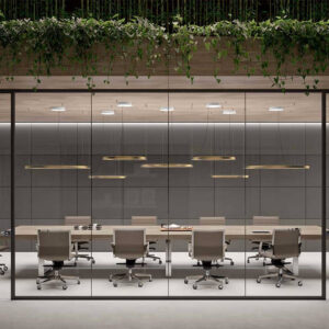 Cali Meeting Room Table With Square Legs 01