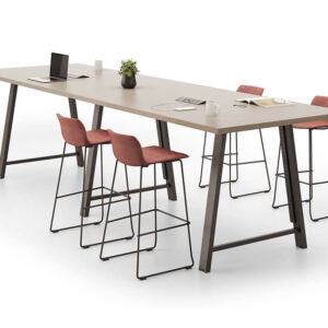 Croyd Rectengular High Meeting Table Main Image