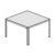 Small Rectangular Shape Table (4,6 and 8 Persons)