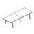 Medium Rectangular Shape Table (8 and 12 Persons)