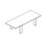 Rectangular Shape Table (Corner Legs)