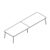 Medium Rectangular Shape Table (12 and 16 Persons)