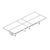 Medium Rectangular Shape Table (16 Persons)