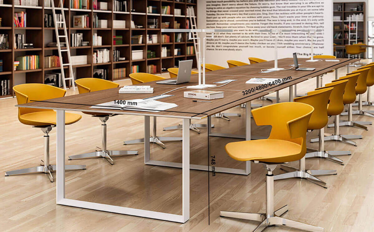 Gemma – Meeting Room Table Size Images