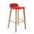 L490 x D490 x H890 mm (Wooden 4 Leg High Stool)