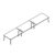 Large Rectangular Shape Table (20 and 22 Persons)