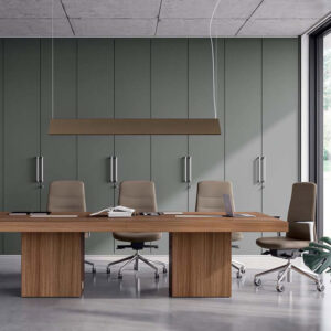 Zarah Meeting Table With Cubed Legs Main Img