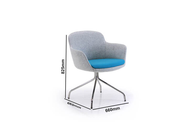 Xami – Modern Design Task Chair Dimensions Img