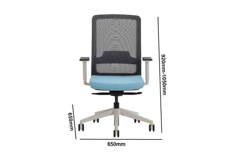 Xiang – High Back Task Chair Dimensions Img