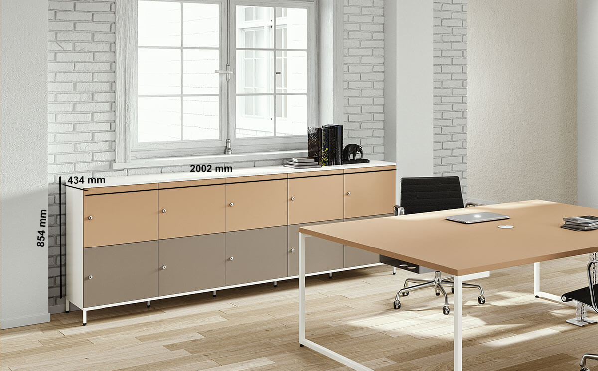 Sabola 2 – 5 Modules Storage Unit Size