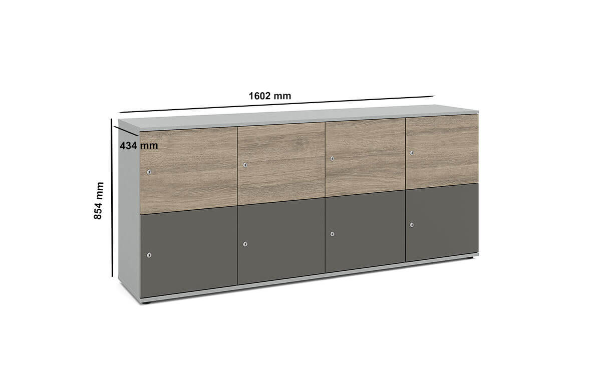 Sabola 3 – 4 Modules Storage Unit Size