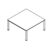 Square Shape Table (2, 4 and 8 Persons)