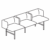 3 Seater Backrest Sofa (L1820 x D610 x H650)