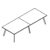Large Rectangular Shape Table (14 Persons)