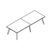 Medium Rectangular Shape Table (10 and 12 Persons)