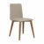 L475 x D540 x H840 (Wooden 4 Legged Fully Upholstered 4 Legged Chair)