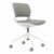 L660 x D660 x H925 (4 Star Swivel Base Chair with Grey Shell)