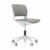 L660 x D660 x H945 (5 Star Swivel Base Chair with Grey Shell)