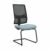 L720 x D720 x H1105 (Mesh Cantilever Meeting Chair with Black Mesh Back)