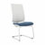 L720 x D720 x H1105 (Mesh Cantilever Meeting Chair with White Mesh Back)