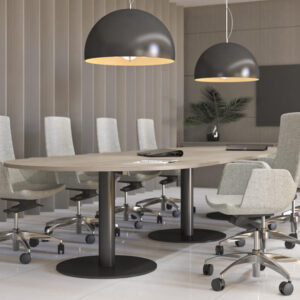 Faraday Meeting Table With Round Ends