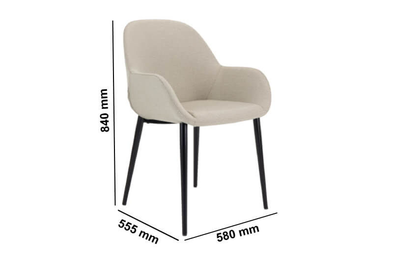 Mattia – Meeting And Visitor Chair With Leg Options Size