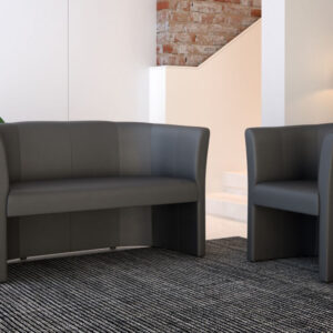 Vithi – Black And Red Tub Chair For One And Two Seater 2