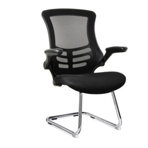 Madan 1 Black Cantilever Legs Meeting Room Chair