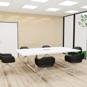 Nabila 1 Ring Legs Meeting Table