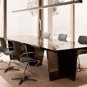 Antonia 1 Meeting Desk With Cover Or Door On Legs 2