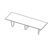 Medium Rectangular Table (10 Persons - Panel Legs)