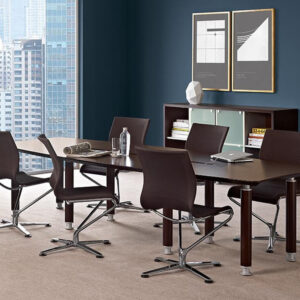 Felicita 2 Round, Rectangular, Oval And Barrel Shaped Meeting Table